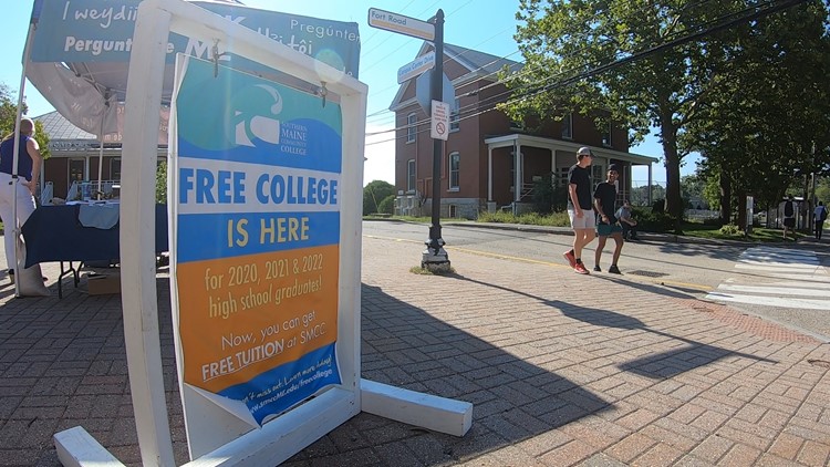 'Unprecedented' rise in student enrollment at Maine's community college due to free tuition