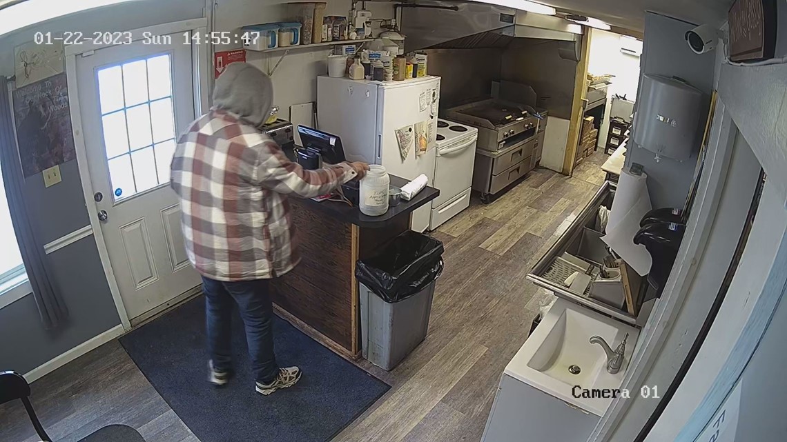 Business in Turner asking for help after man steals tip jar - Vimarsana News