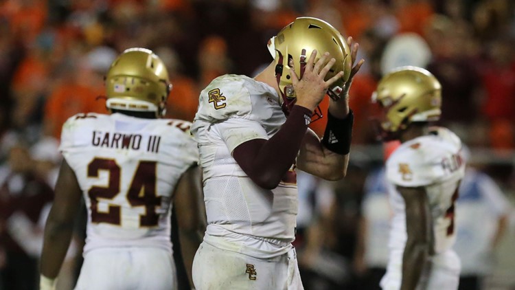 Boston College looks for first win of season against Maine