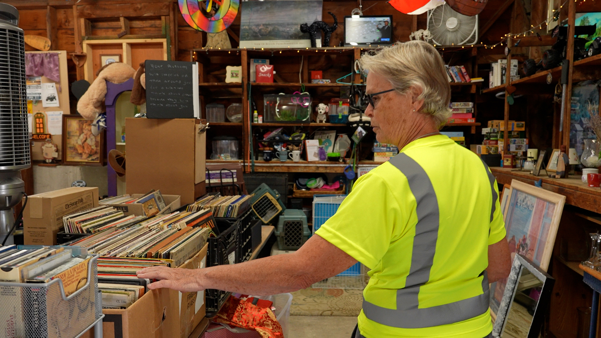 Trash gets a second chance at the Bridgton Dump store