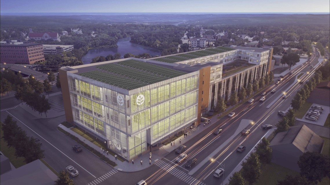 Vertical greenhouse to grow 2M pounds of produce in ME