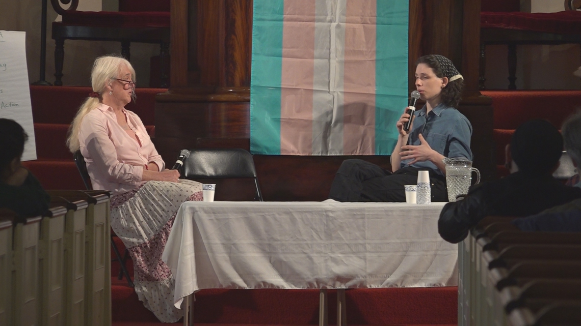 Transgender Mainers and advocates voice concerns at Portland community forum