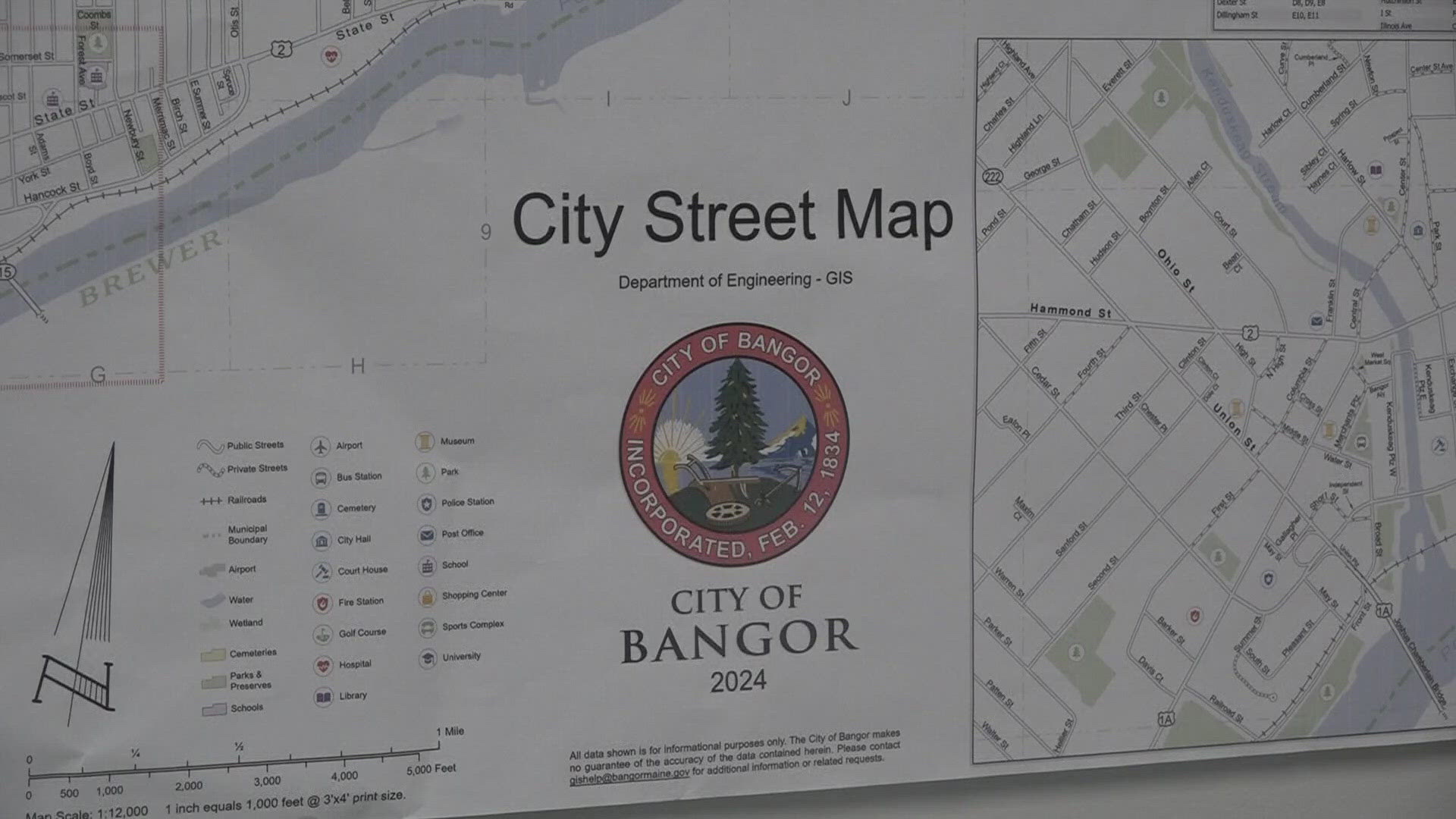 It's part of the Village Partnership Initiative in collaboration with the Bangor area comprehensive transportation system and the Maine DOT.