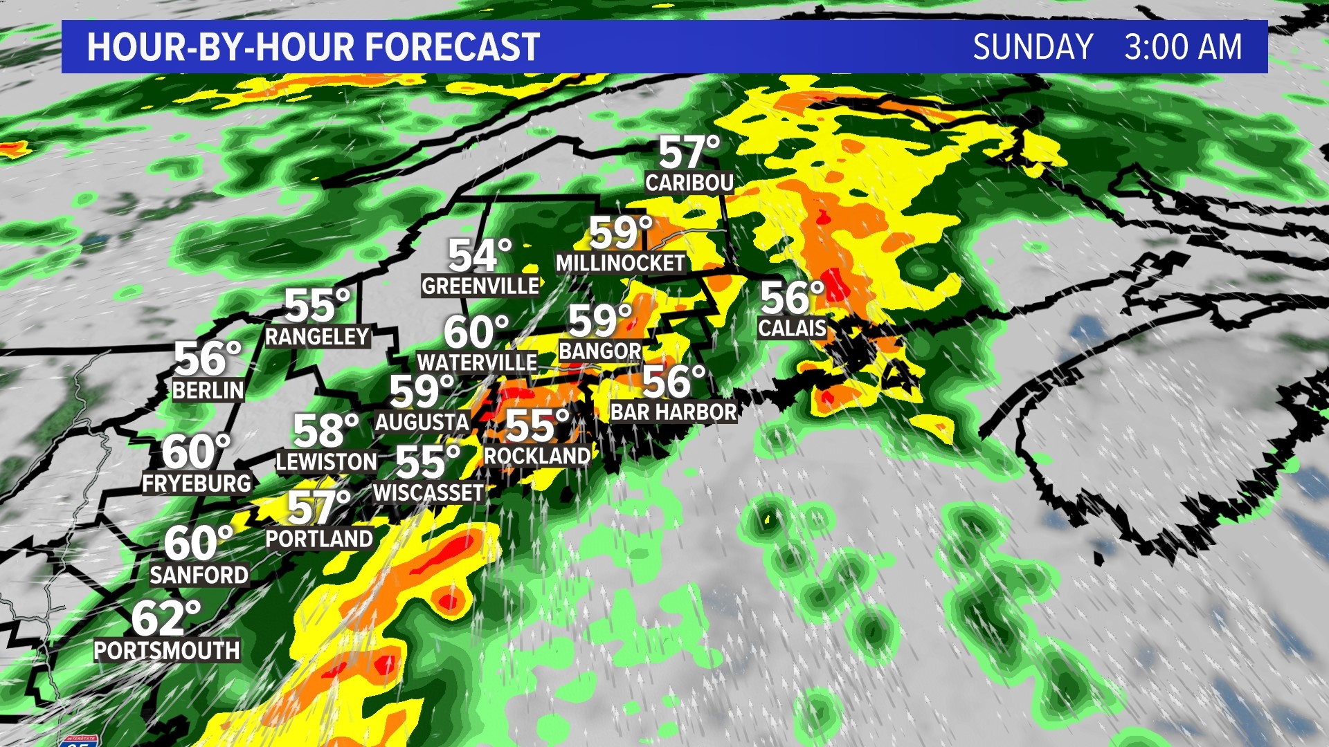 Storm brings flash flood threat and pollen relief to Maine ...