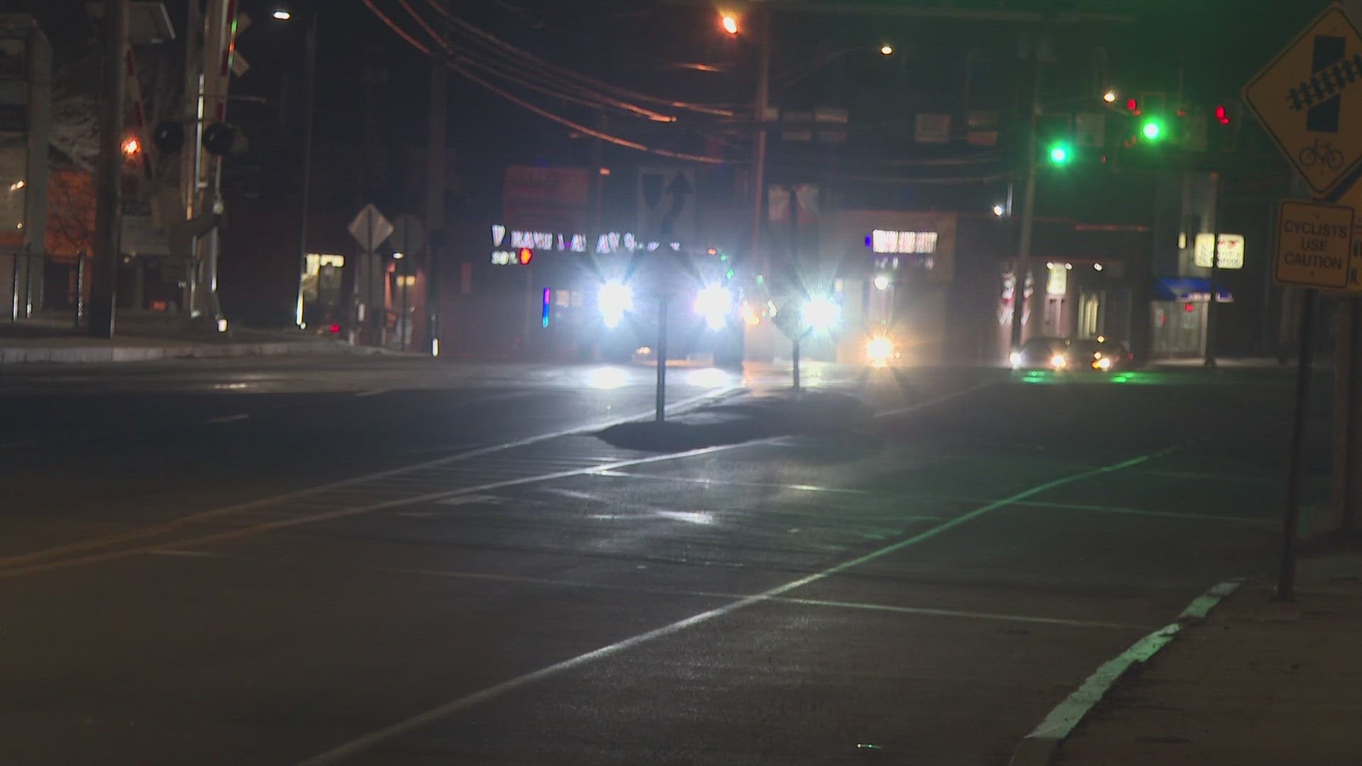 Portland police responded to a report of shots being fired by multiple people in multiple vehicles in the area of Pleasant and Forest Avenues.