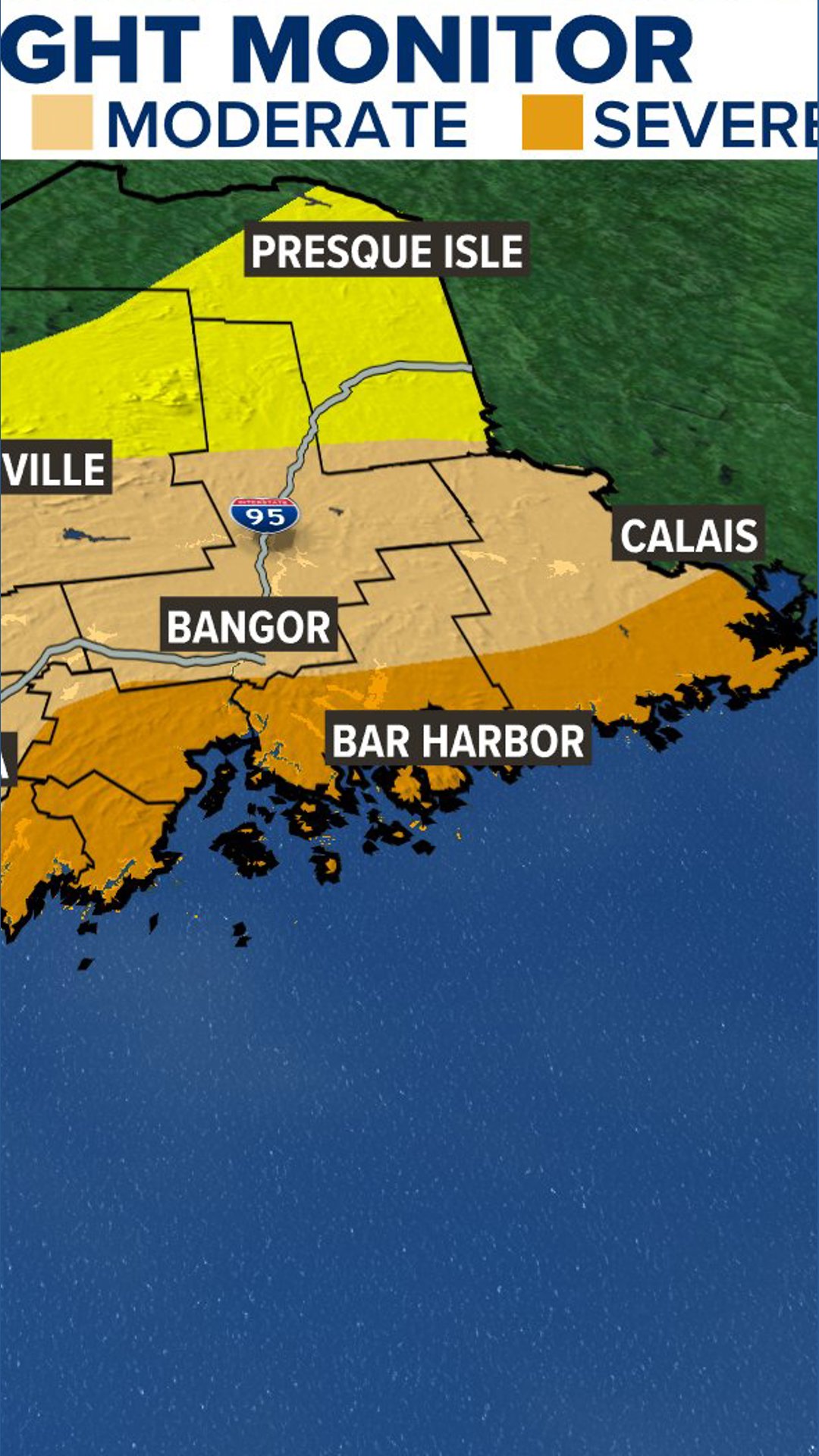 US Drought Monitor: Maine drought map shows worsening conditions from ...