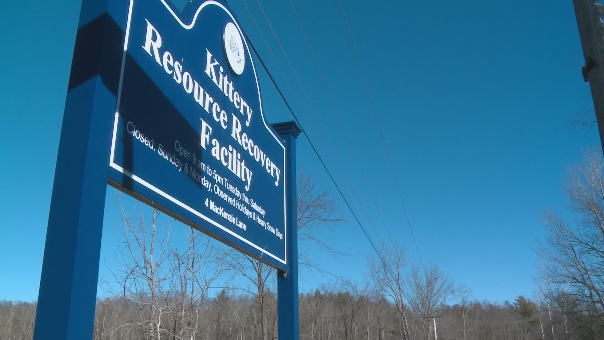 This comes after high levels of the toxic chemicals were found near the Kittery town dump.