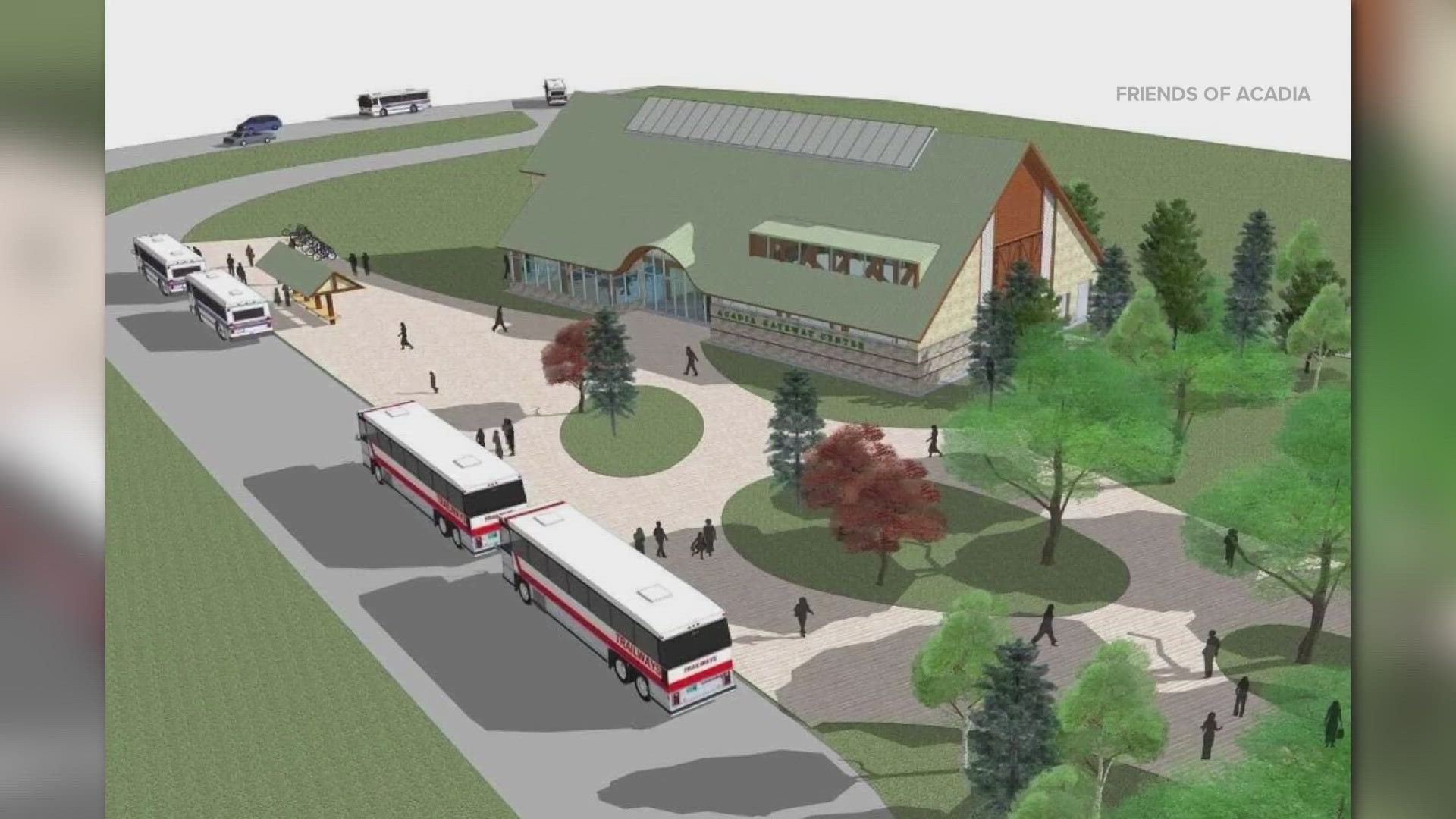 The transit hub is being seen as an answer by some  to Acadia National Park's traffic woes.