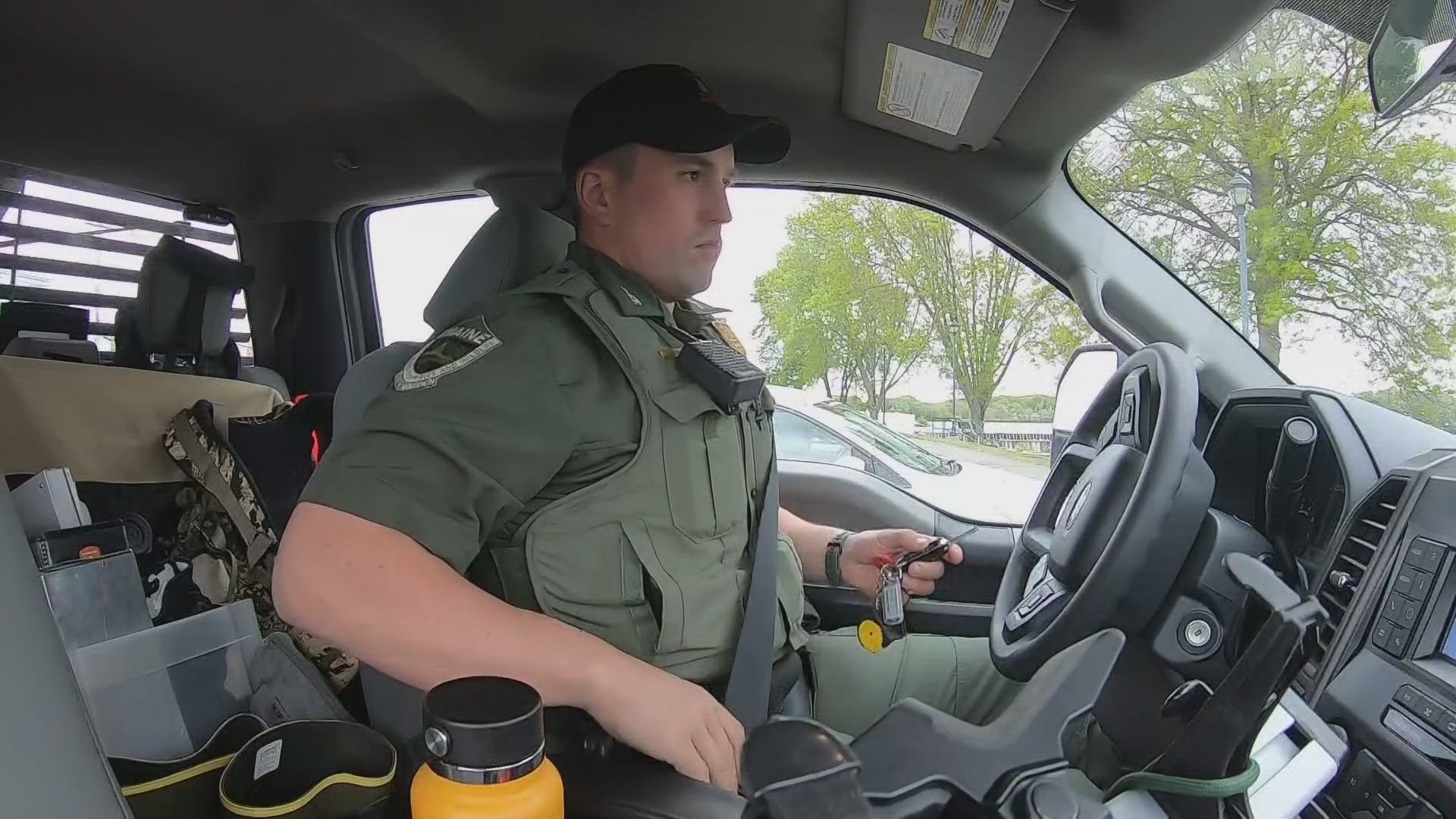 Although life took him in some different directions, the Mainer eventually found his way to become a game warden.