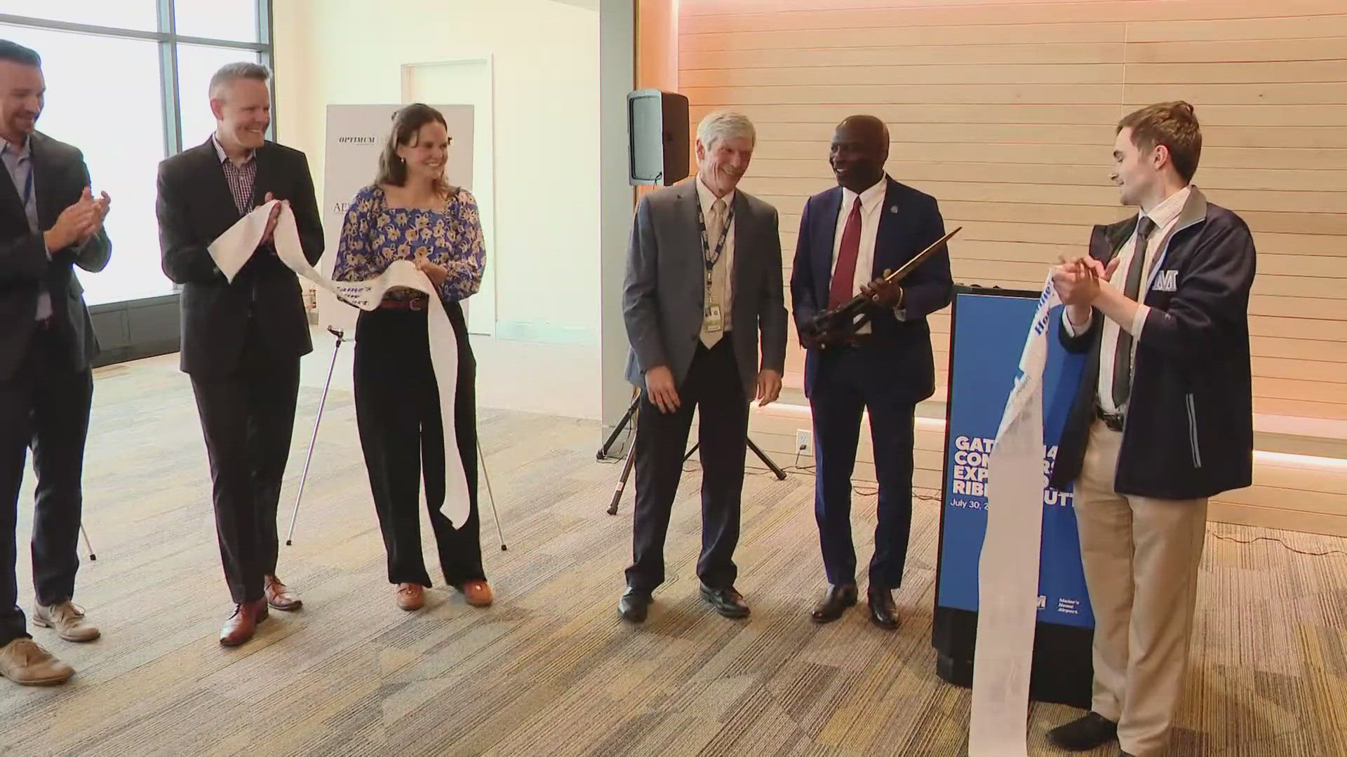 The upgrades to Portland Jetport in Maine include making gates 11 through 14 more accessible and sustainable and adding gender-neutral bathrooms.
