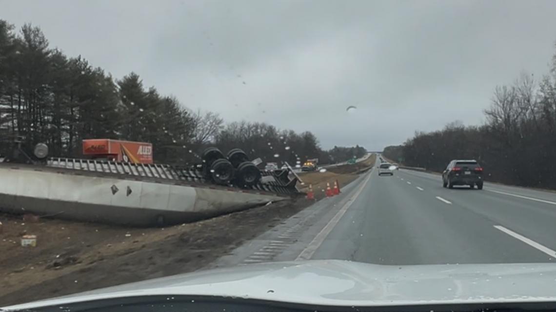 New Hampshire man killed in I-95 crash involving tractor-trailer in Newport