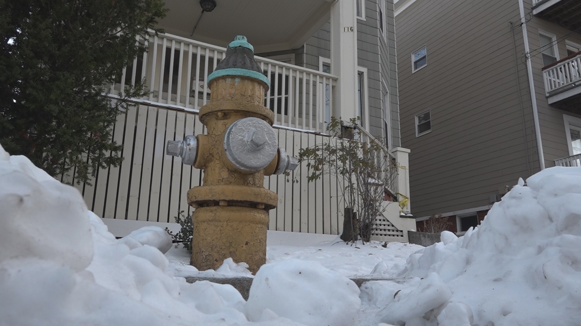 Maine fire departments ask for help clearing hydrants after snowstorms