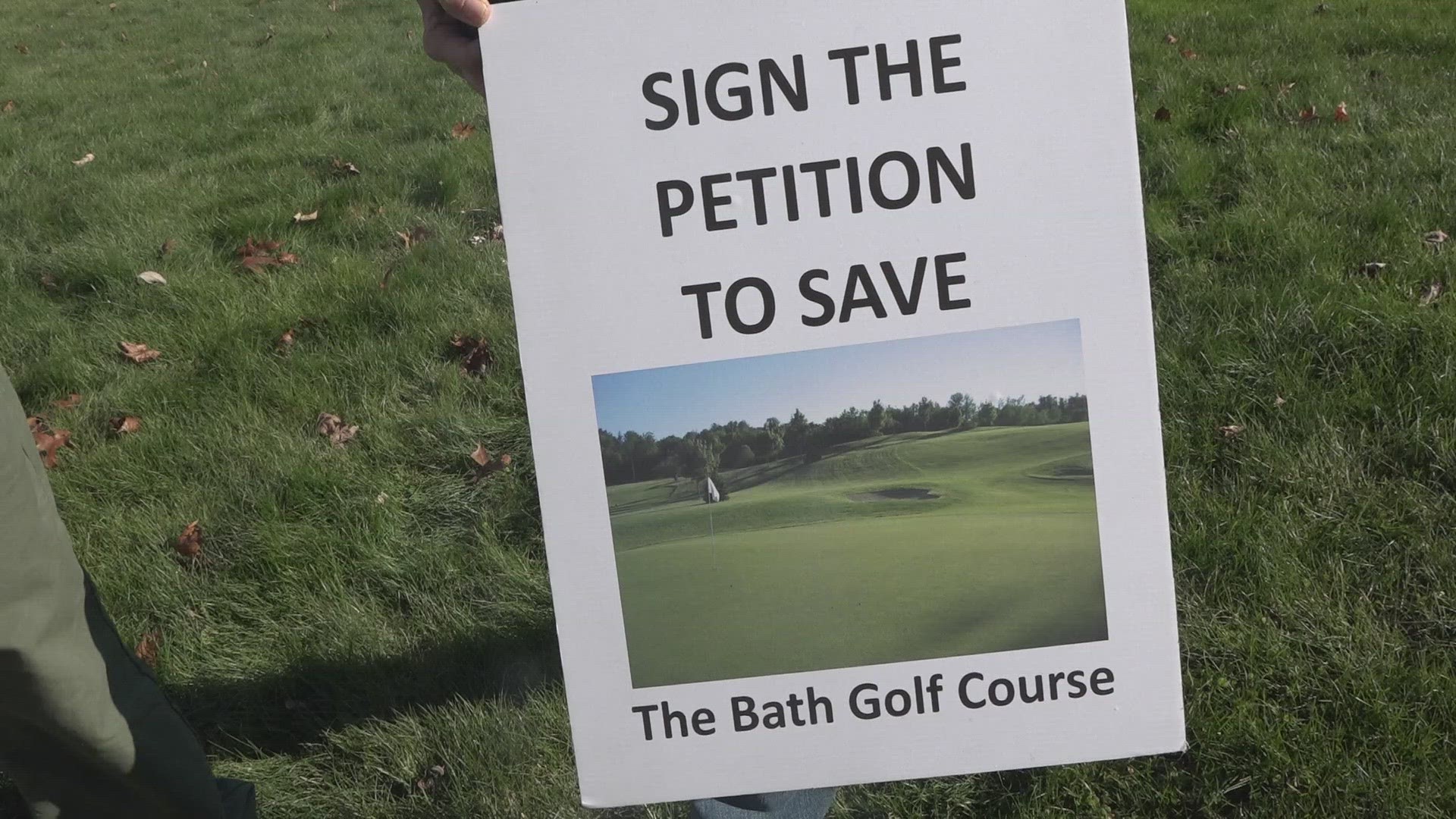 The city denied the request from the owners of the Bath Golf Club to reduce the course from 18 to nine holes and then build townhouses.