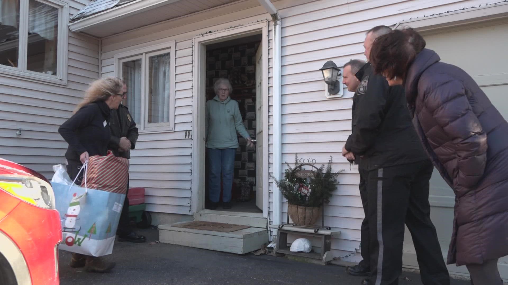 Home Instead, a Senior Care organization, is hand-delivering Christmas gifts to elders in communities, collected from people all over Maine.