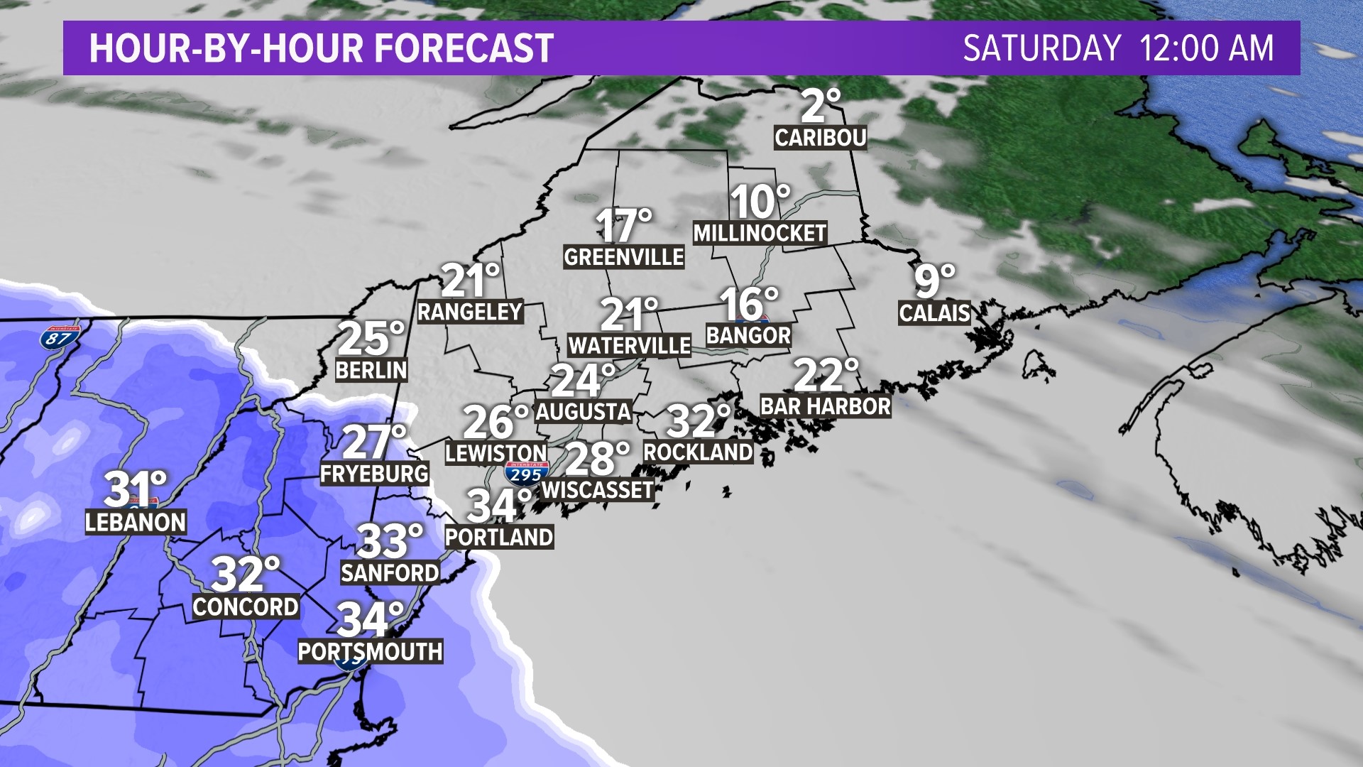 Winter storm: More than foot of snow could fall in southern Maine ...