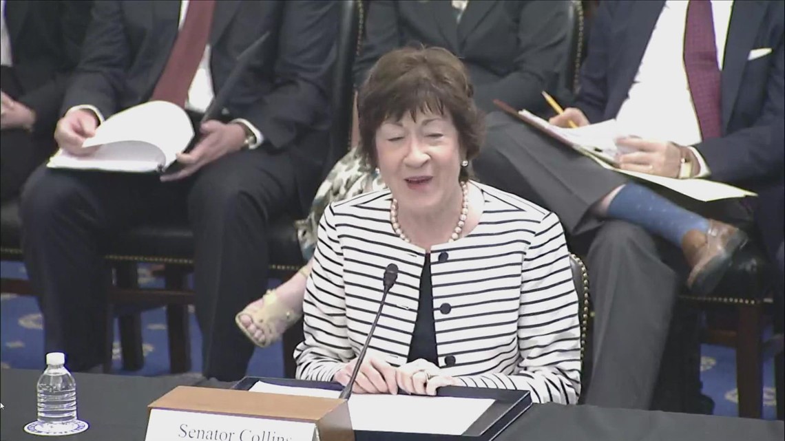Sen. Susan Collins speaks on bipartisan bill to reform electoral count act
