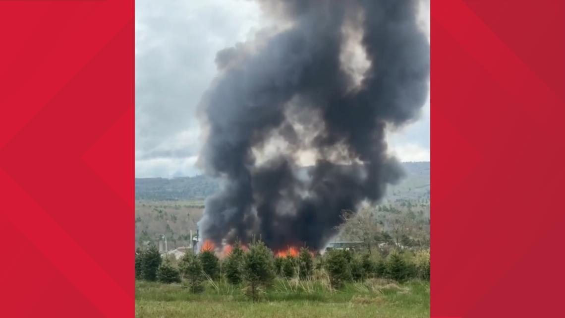 State fire investigators respond to serious incident at Searsmont lumber mill