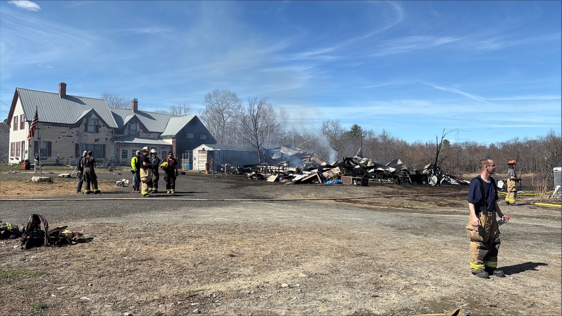 Milo Rural Fire Department Fire in Milo destroys barn, spreads as wildfire Sunday afternoon ...