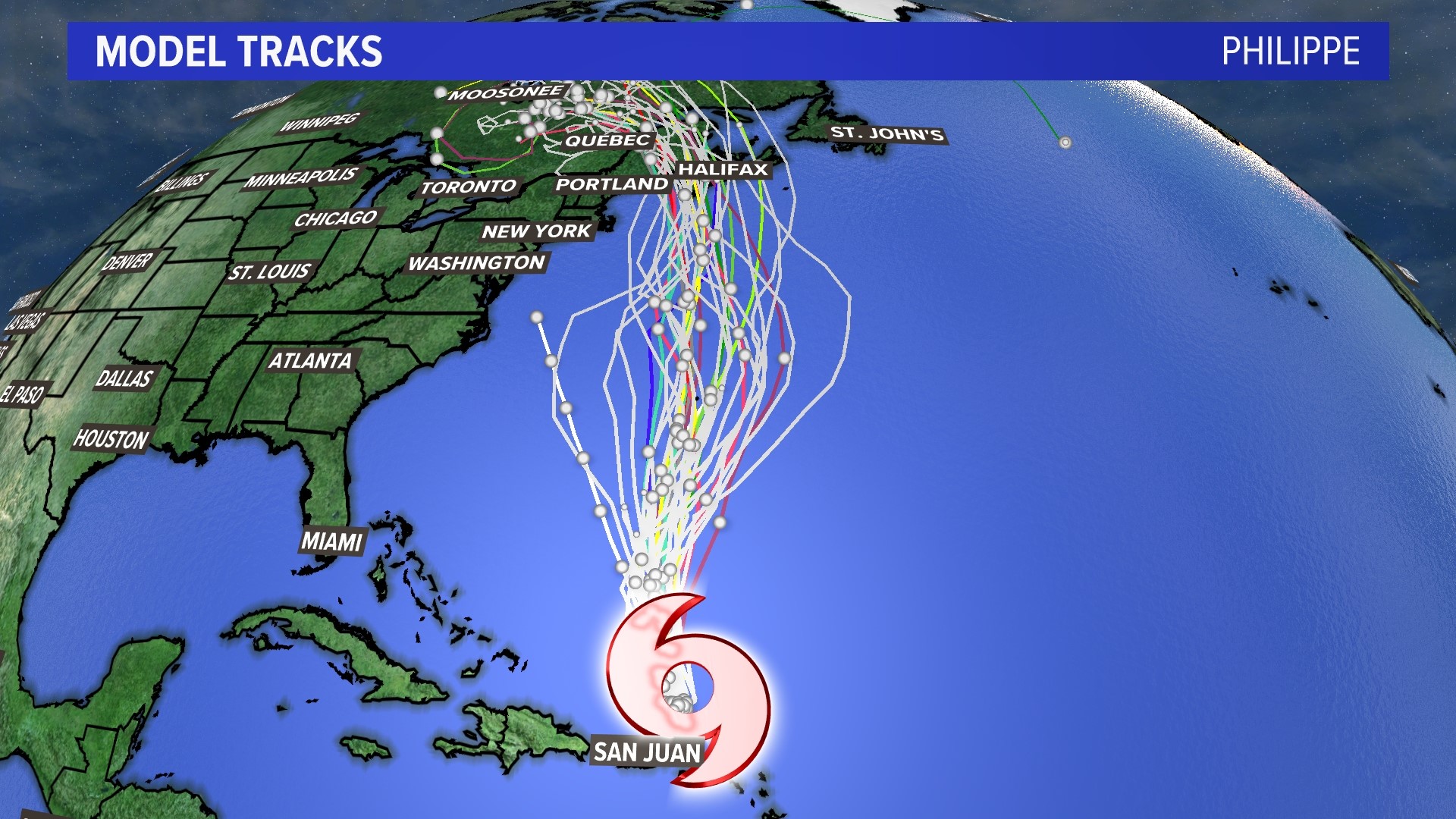 Where will Storm Philippe hit?