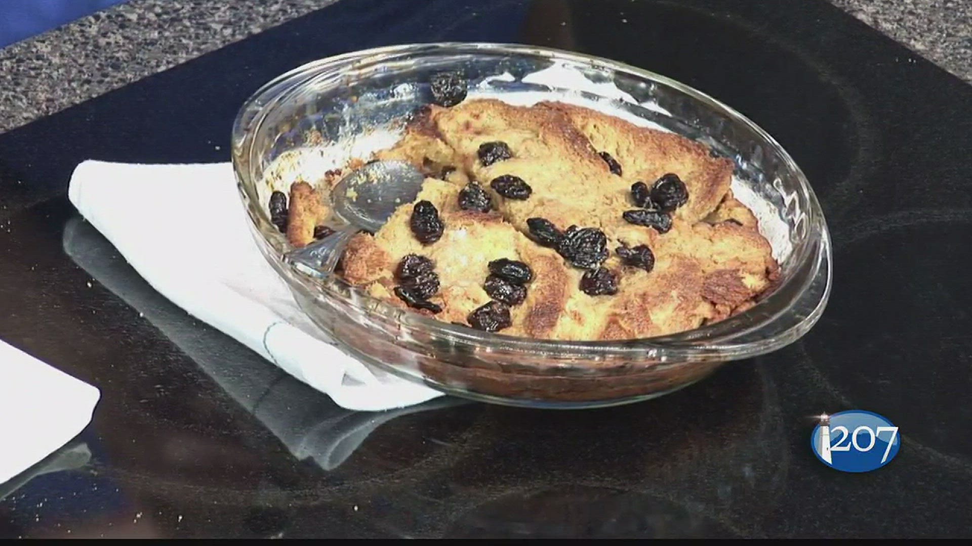 The Brunswick Inn is celebrating the series finale of the PBS show "Downton Abbey" with an evening of period approapriate food. Chef Ali Waks-Adams shares her recipe for Bread Pudding.