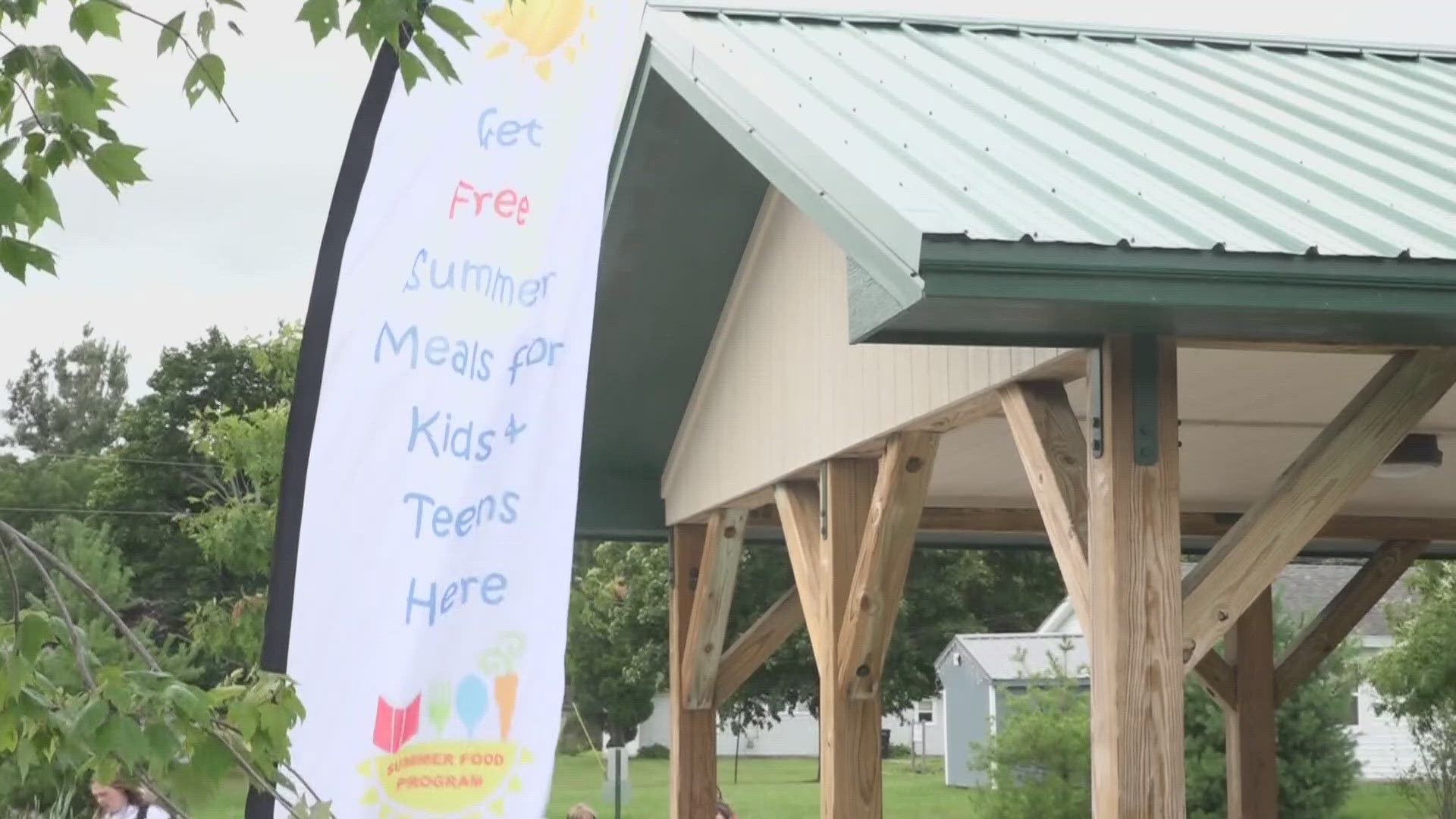 For more than 10 years the Good Shepherd Food Bank has partnered with organizations in Bangor and Brewer to give free meals to kids over the summer.