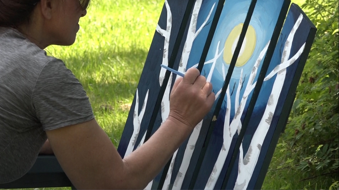 Artists find new inspiration in Katahdin's beauty for local fundraiser