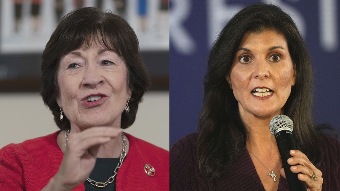 Sen. Collins not ready to back Haley for president, opposes Trump run – News Center Maine