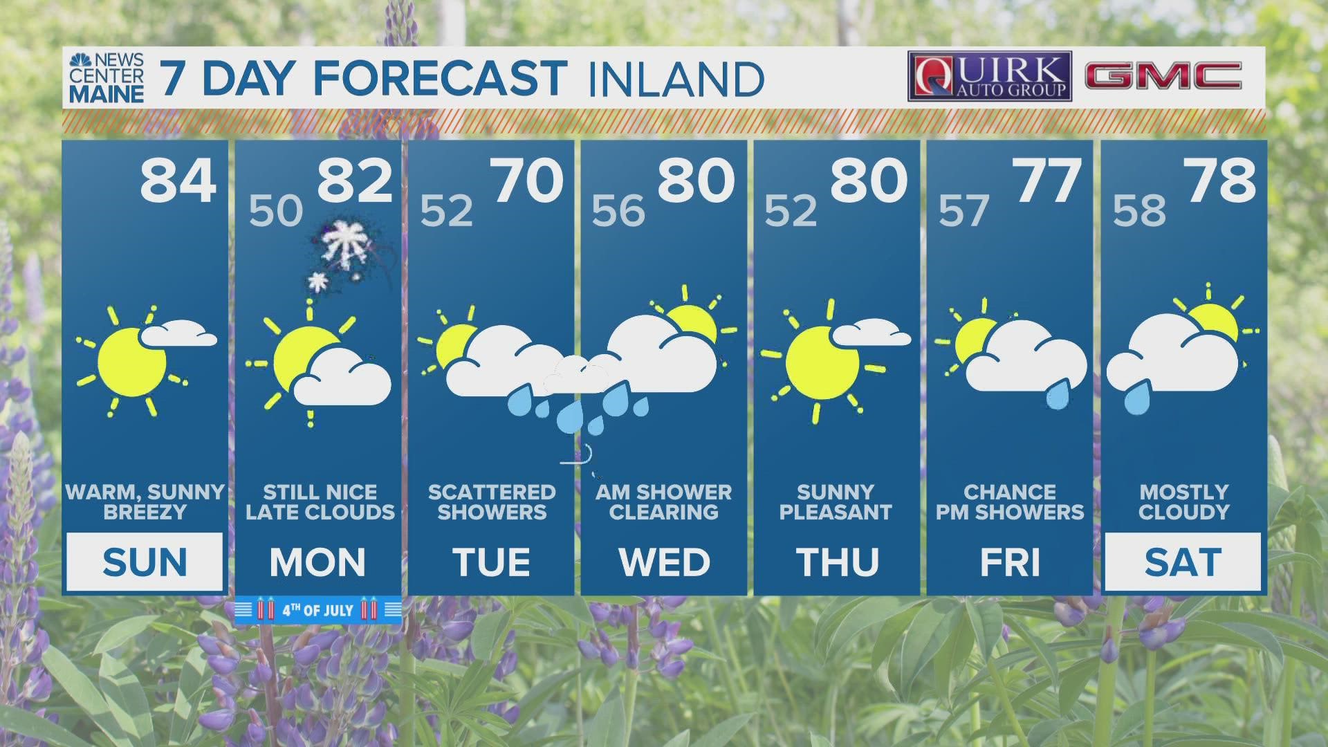 NEWS CENTER Maine Weather Video Forecast 07.03.22 Updated 7:30am