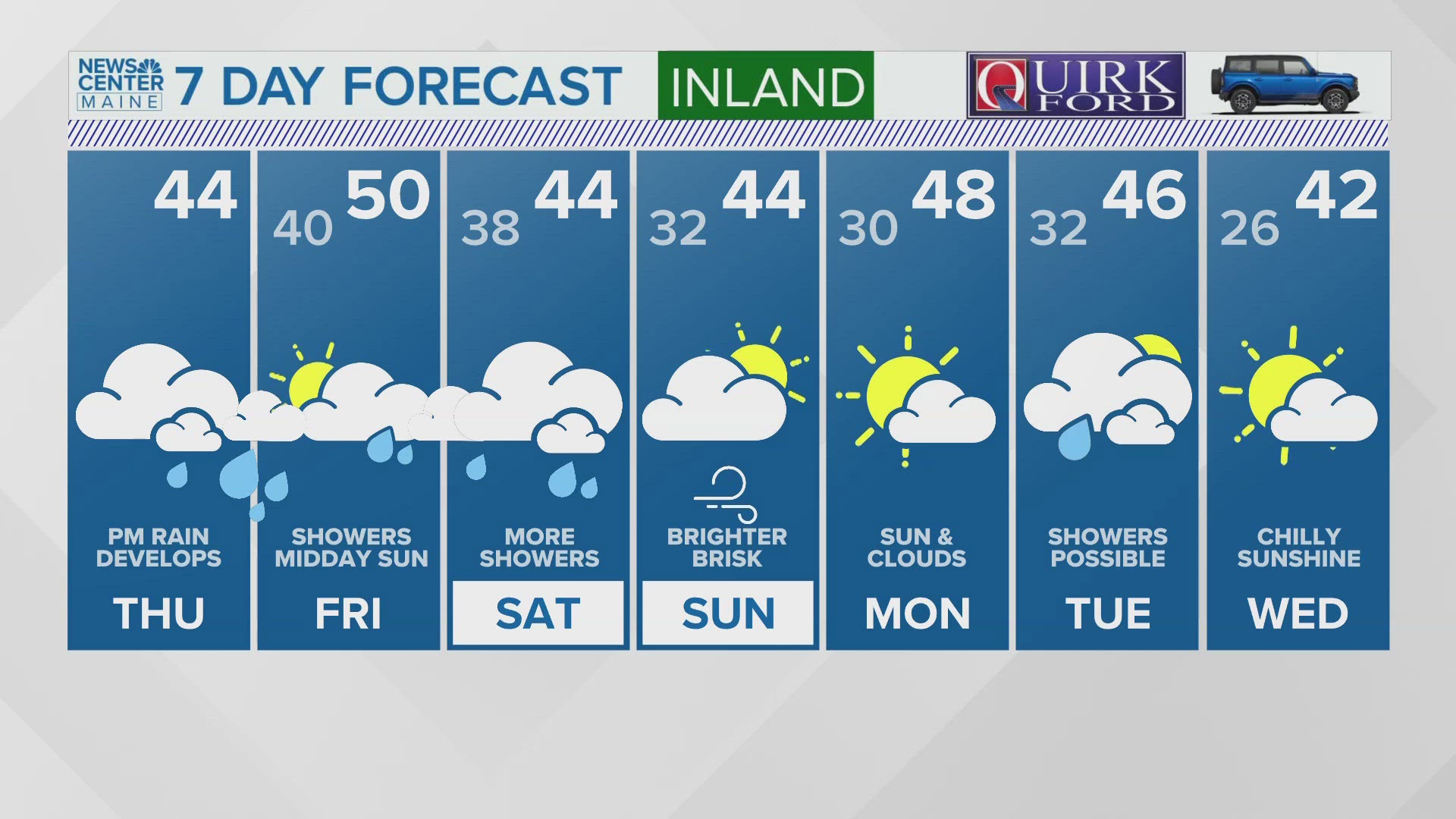 NEWS CENTER Maine Weather Video Forecast: UPDATE Thursday, November 21, 2024. 12:00 pm