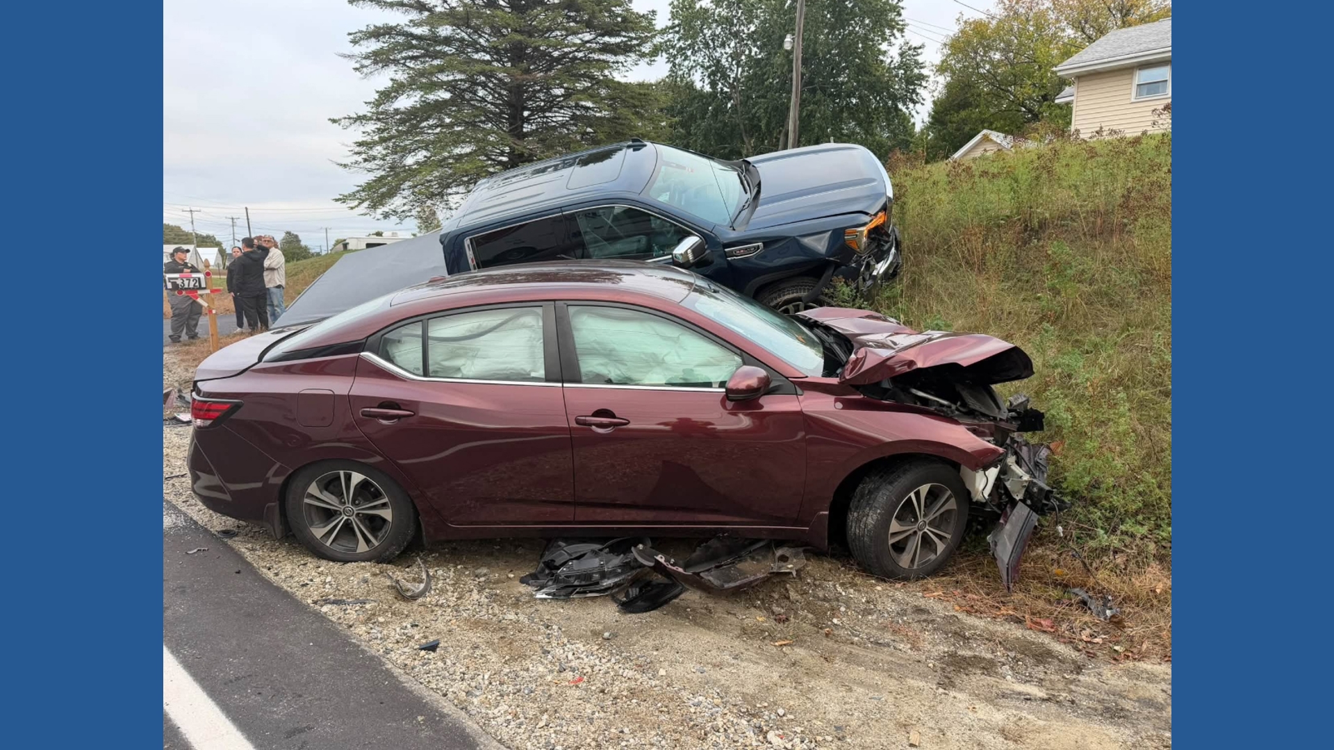 Sabattus intersection crash damages two cars | newscentermaine.com