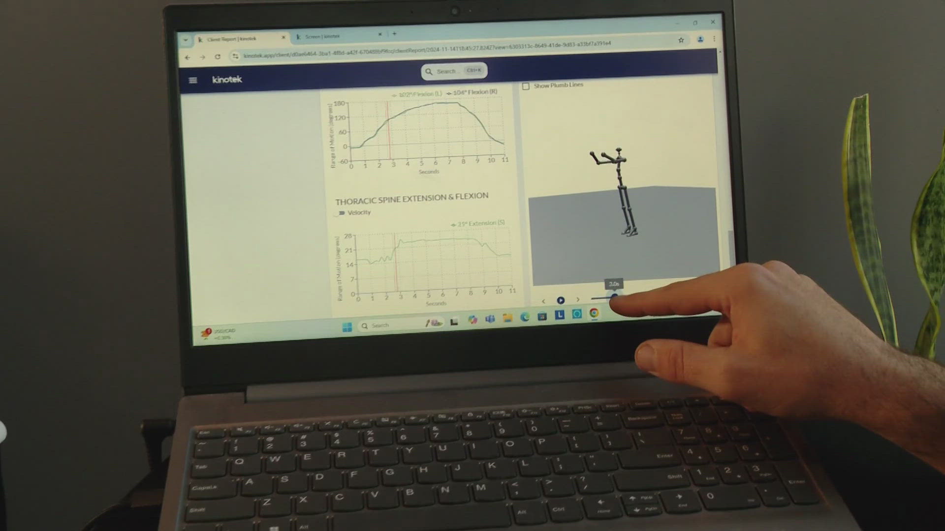 The Form Lab, in its news location of Falmouth, has a new, high-tech tool to measure posture and angles of movement for a more focused fitness regimen. 