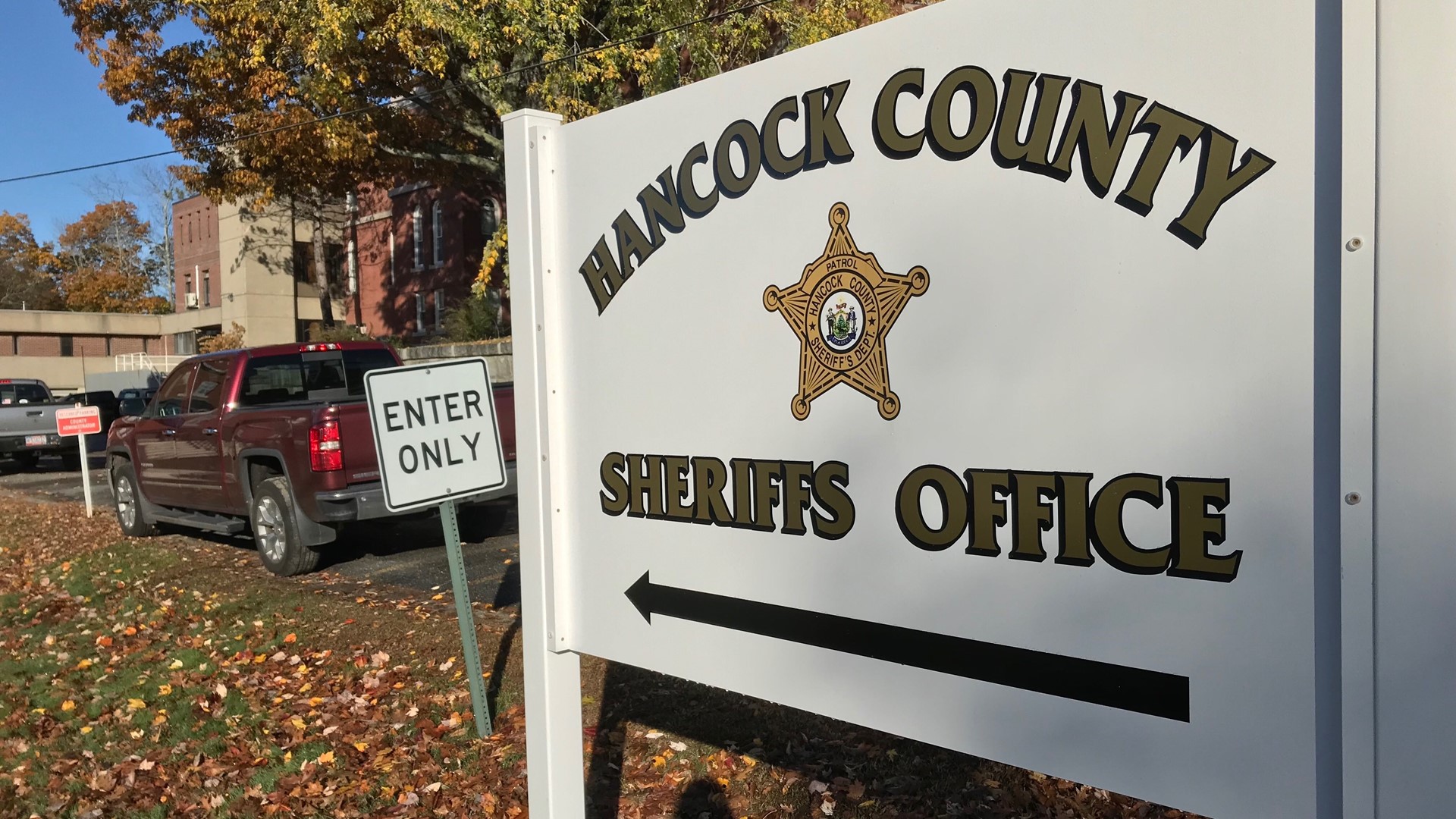 Hancock County deputies responded to a report about a man experiencing a medical event. When they arrived they found a woman who had apparently been stabbed.
