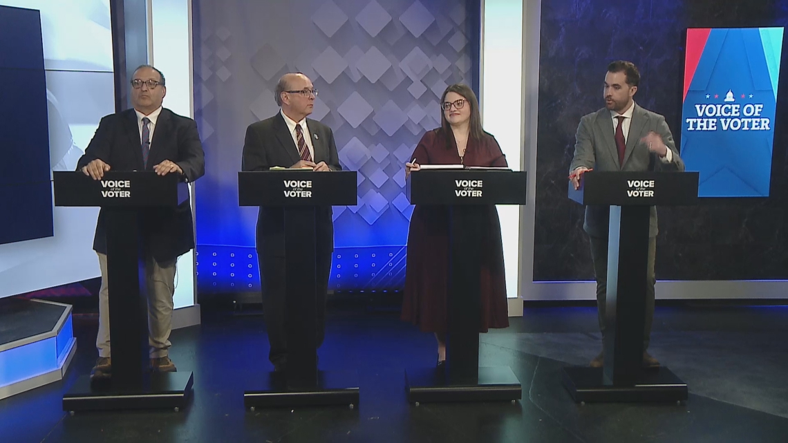 Four Democrats running for Maine’s 2nd Congressional District race make their case in Voice of Voter debate