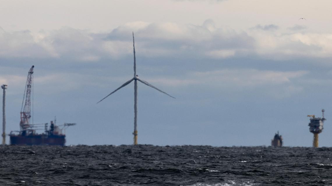 Winning bids in sale for floating offshore wind project