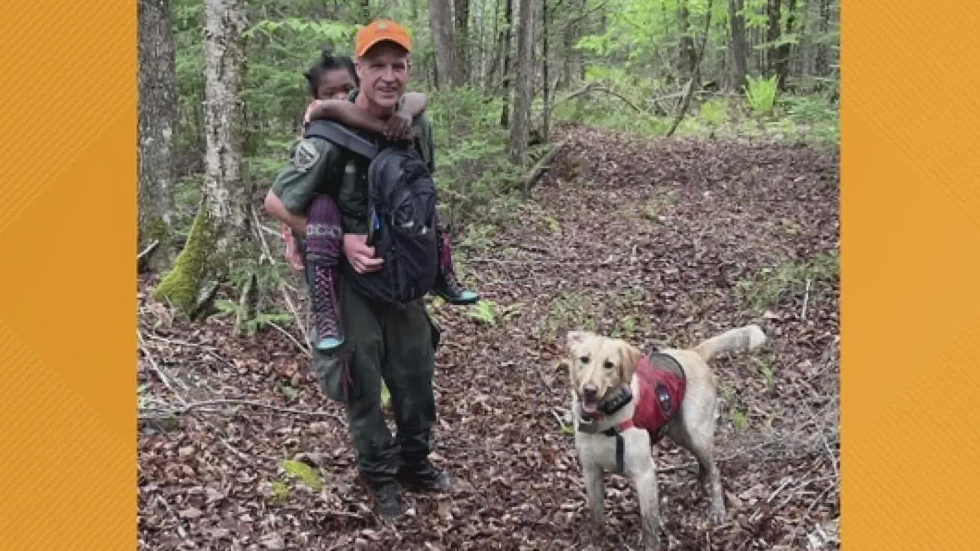 Warden Jake Voter and his K9, Koda, found two missing persons safely over the course of three days, something game warden officers say is uncommon.