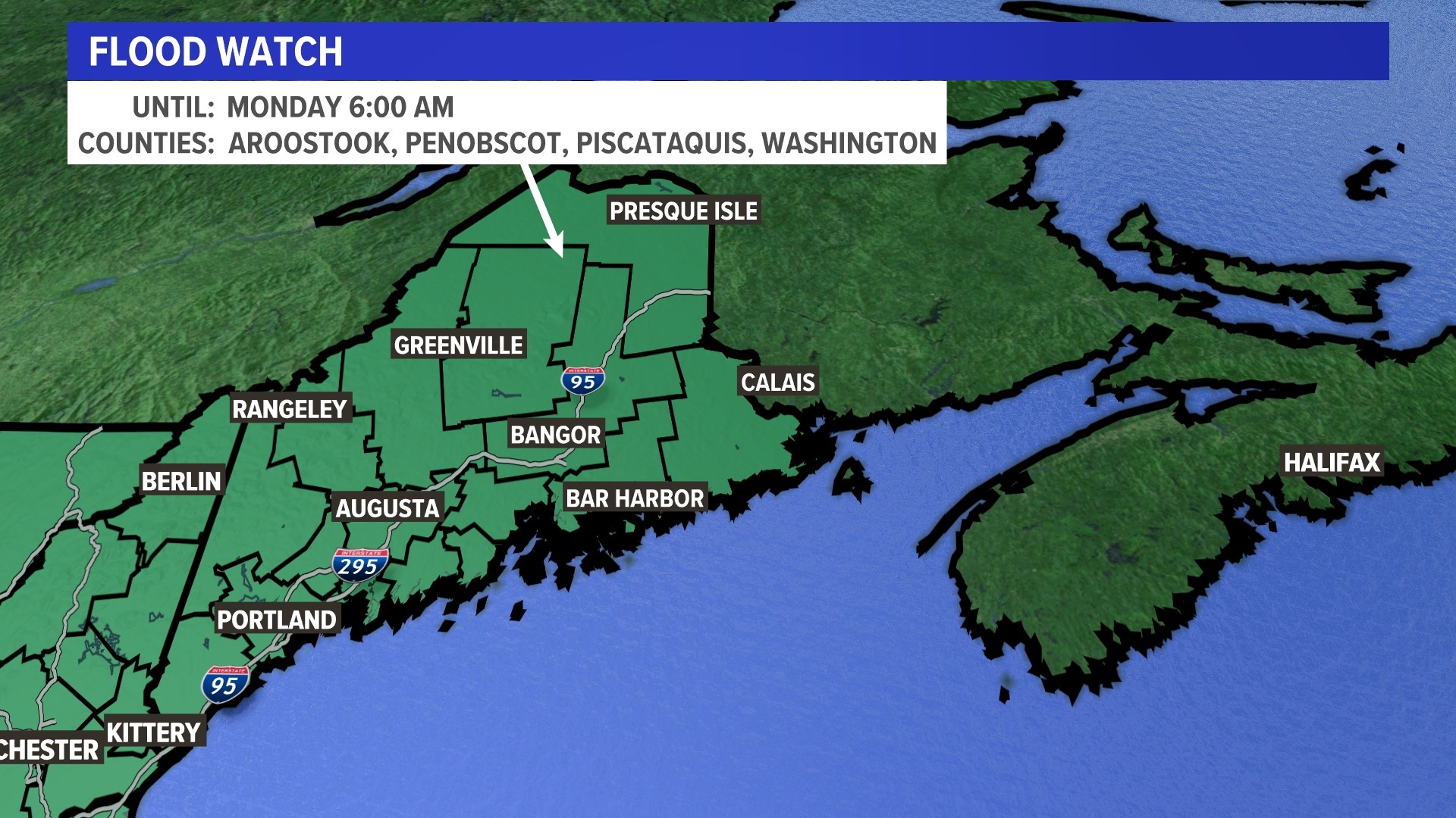 Maine, New Hampshire under flood watch with torrential rain ahead ...