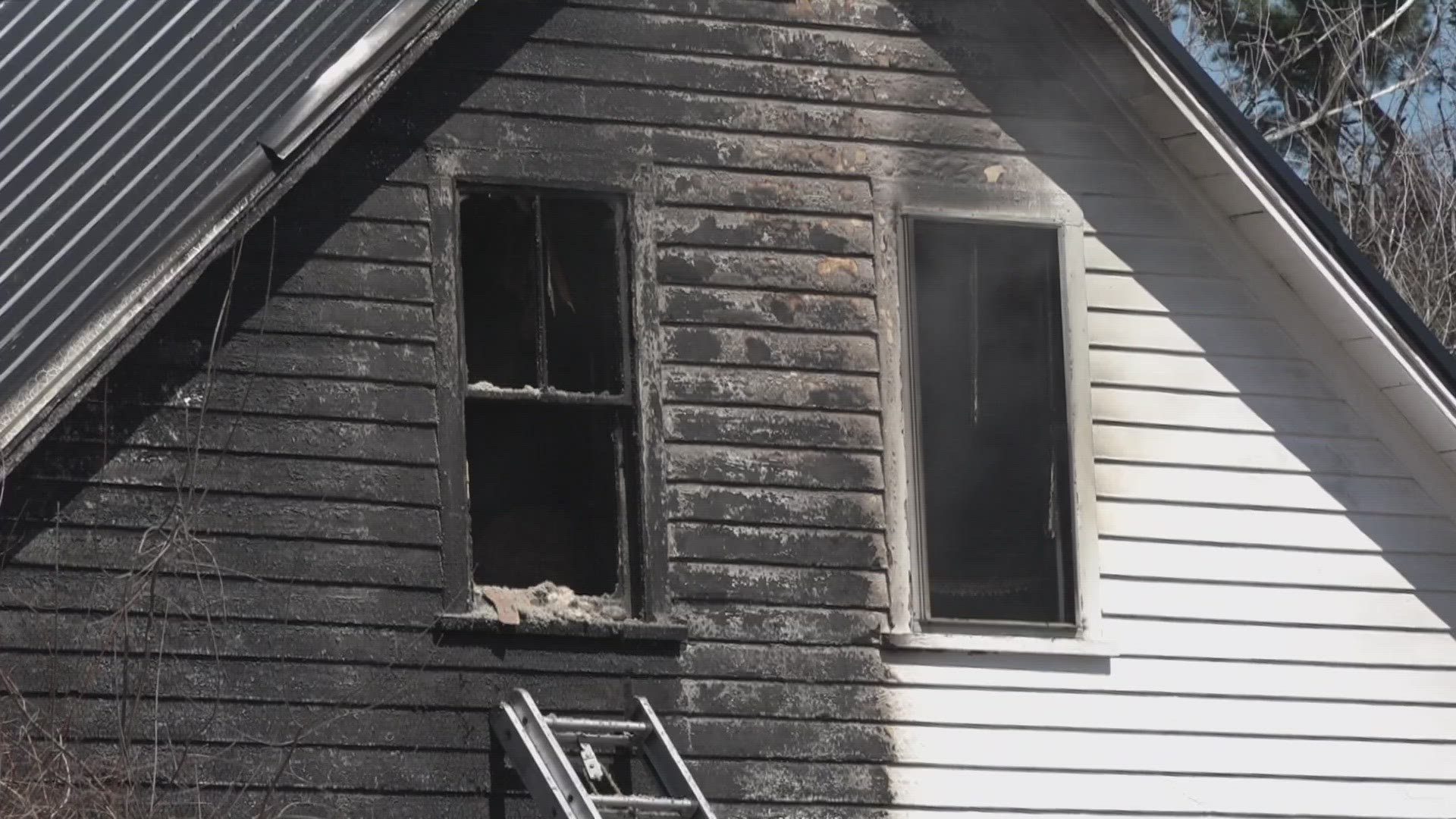 Fire officials said they received a report around noon Friday about an explosion. Crews from Bangor, Brewer, Orrington, Hampden, and Holden responded.