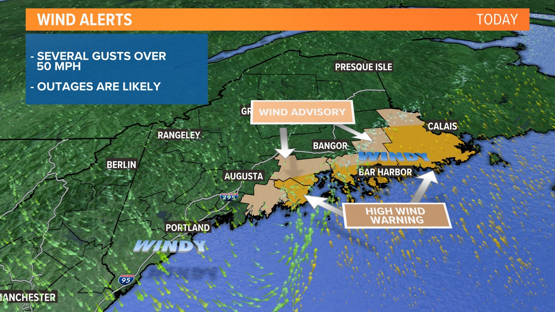 Torrential Rain for the Monday Morning Commute in Maine ...