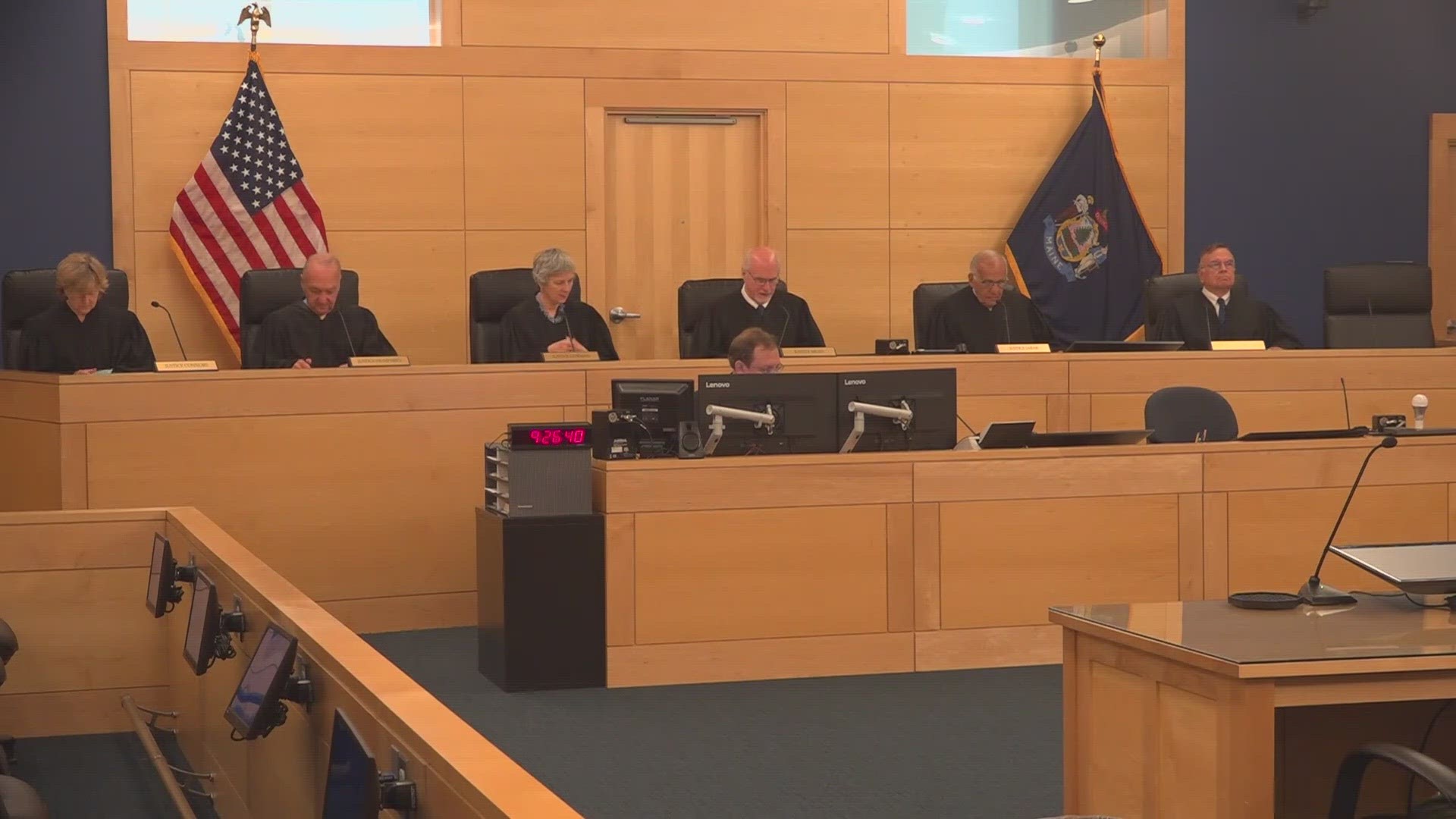 Dozens of cases are on hold as the Maine Supreme Court determines if the 2021 law is constitutional.