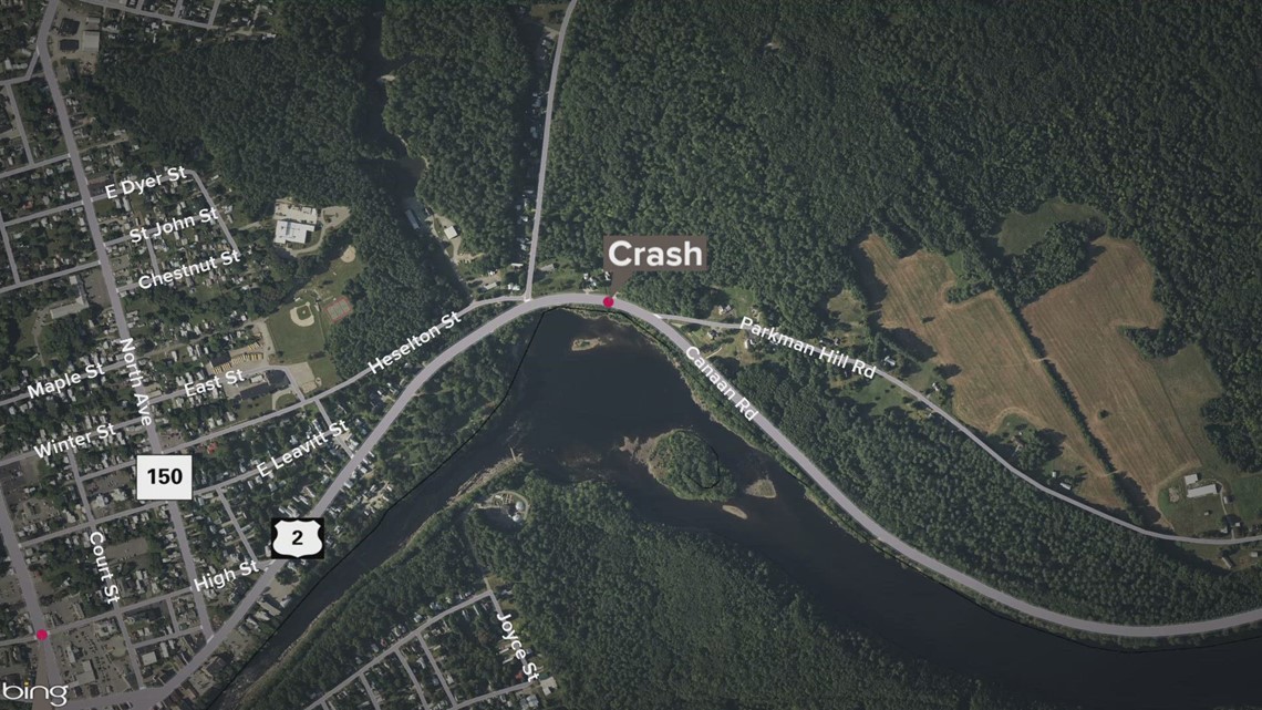 Three seriously injured in Skowhegan crash
