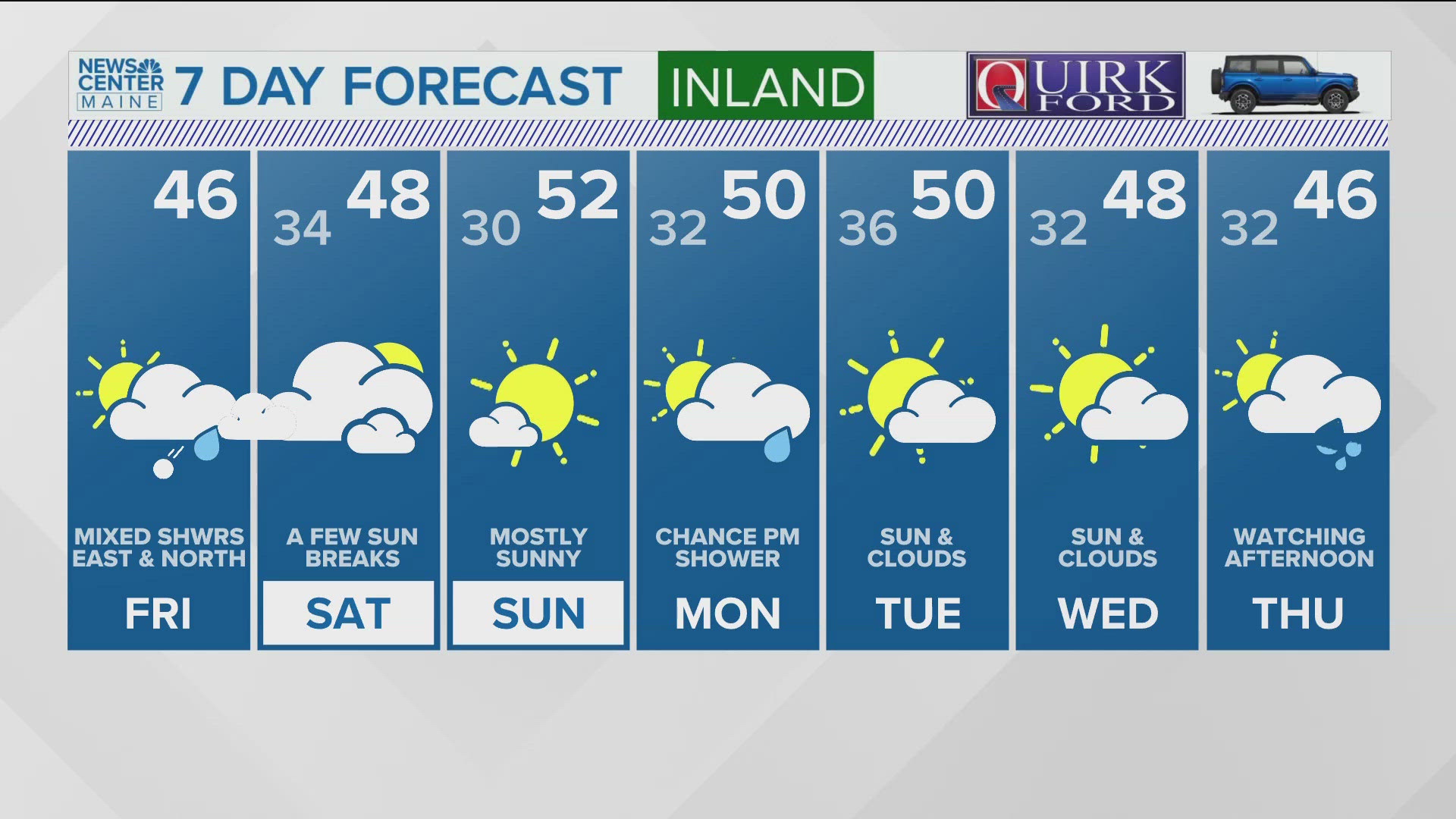 NEWS CENTER Maine Weather Video Forecast Updated 12:00PM, Friday, November 15, 2024