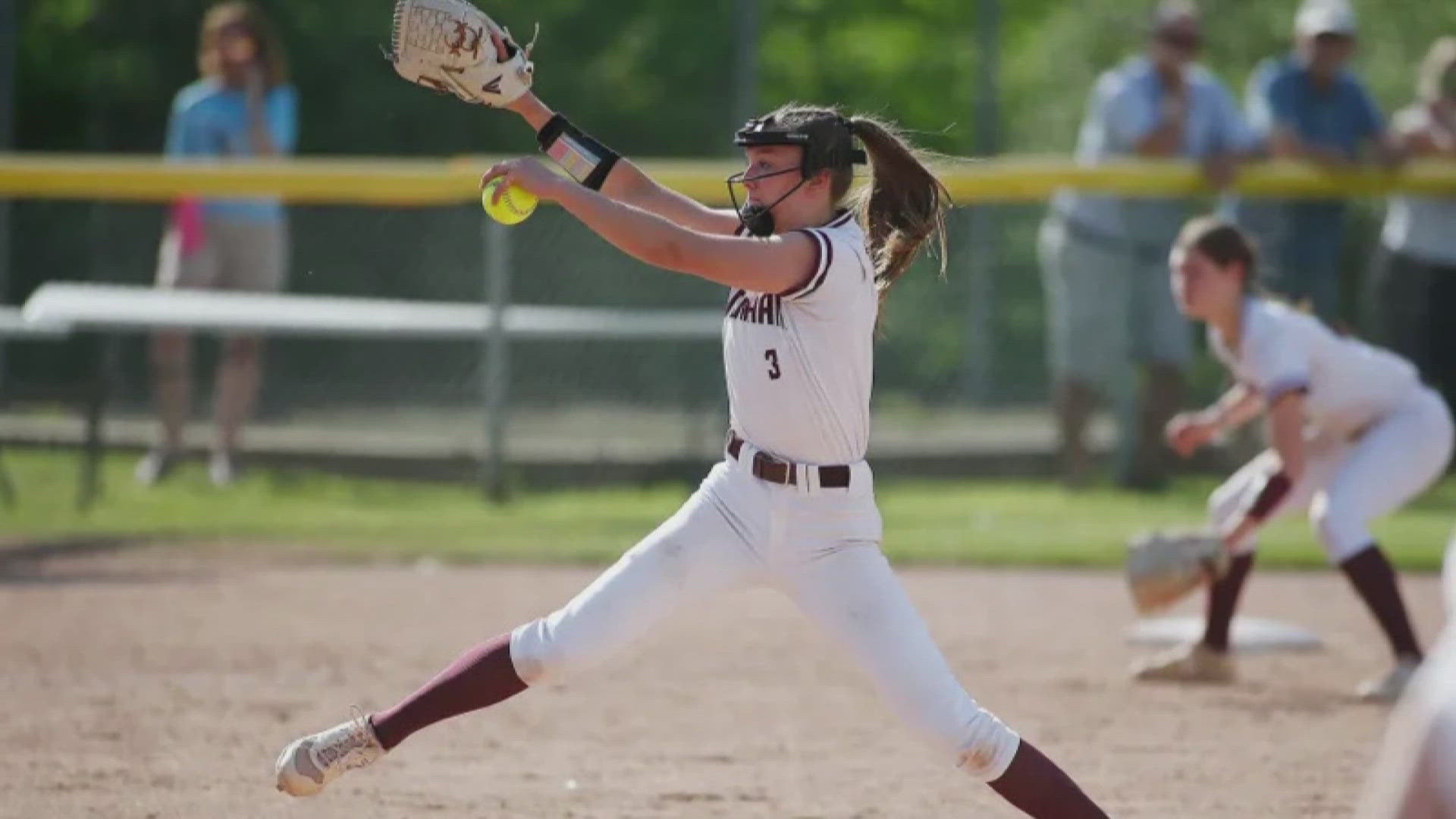 The softball star racked up multiple individual awards and won a state title during her career. She'll play at the University of Rhode Island next year.