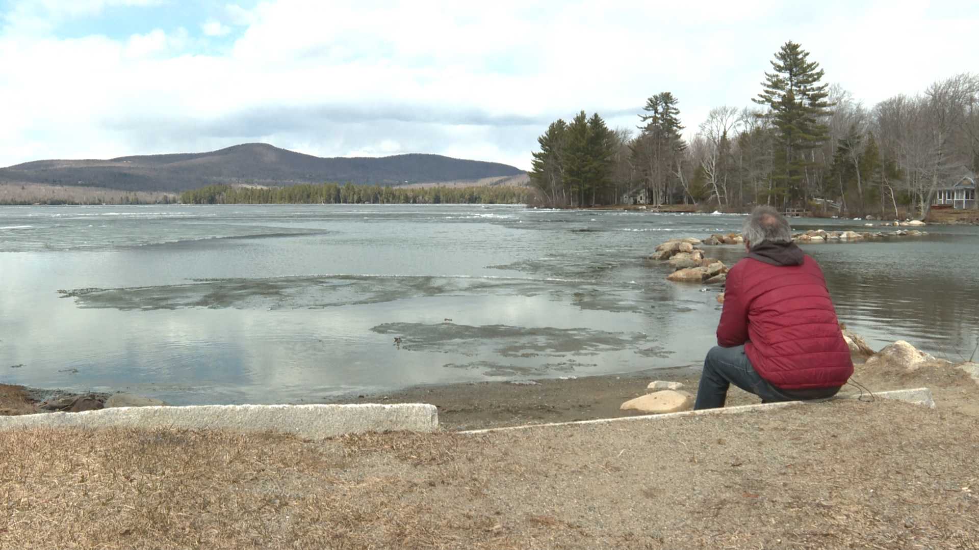 Clearwater Lake in Industry is starting to wake up from the long winter. It's a great place to get a Breath of Fresh Air.