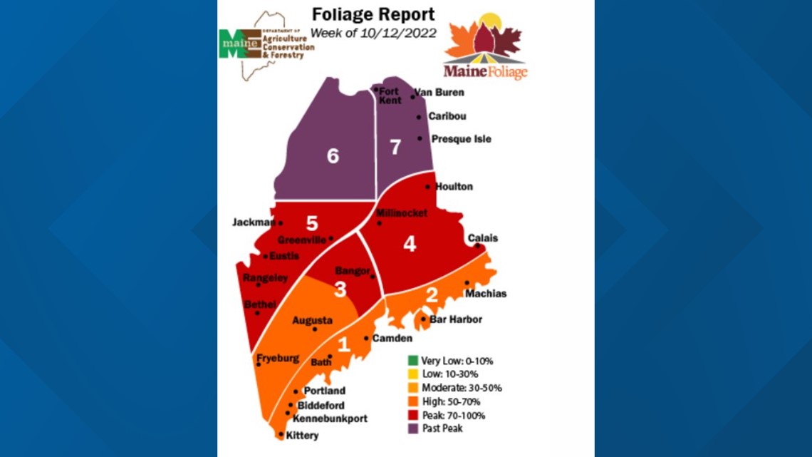 Southern Maine starts to see peak foliage conditions