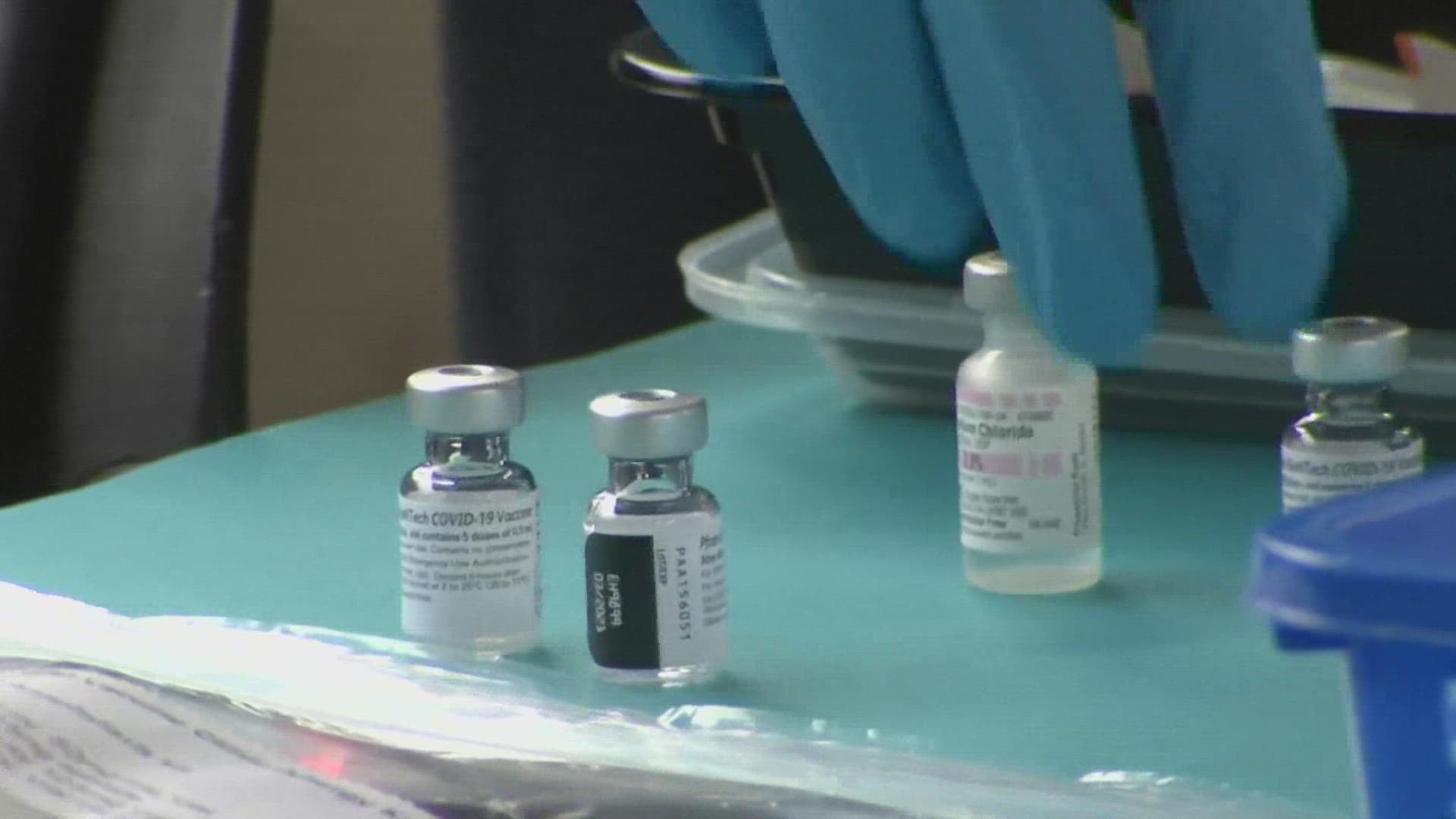 An outdoor vaccination clinic will be held Wednesday afternoon at Kennedy Park in Lewiston. The goal is to get students vaccinated and boosted before school starts.