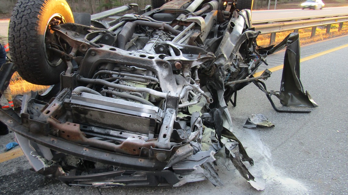 One seriously injured after rollover crash in Auburn on Monday