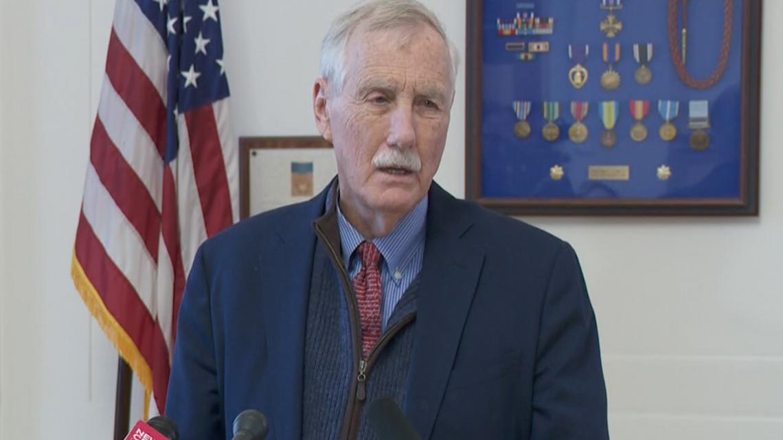 Sen. Angus King accuses ICE of 'terrorizing' American citizens in Maine