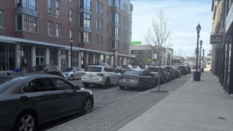 A view of downtown Waterville.
