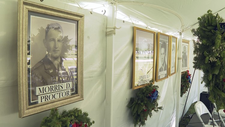 Honoring seven veterans buried in Portland's Evergreen Cemetery