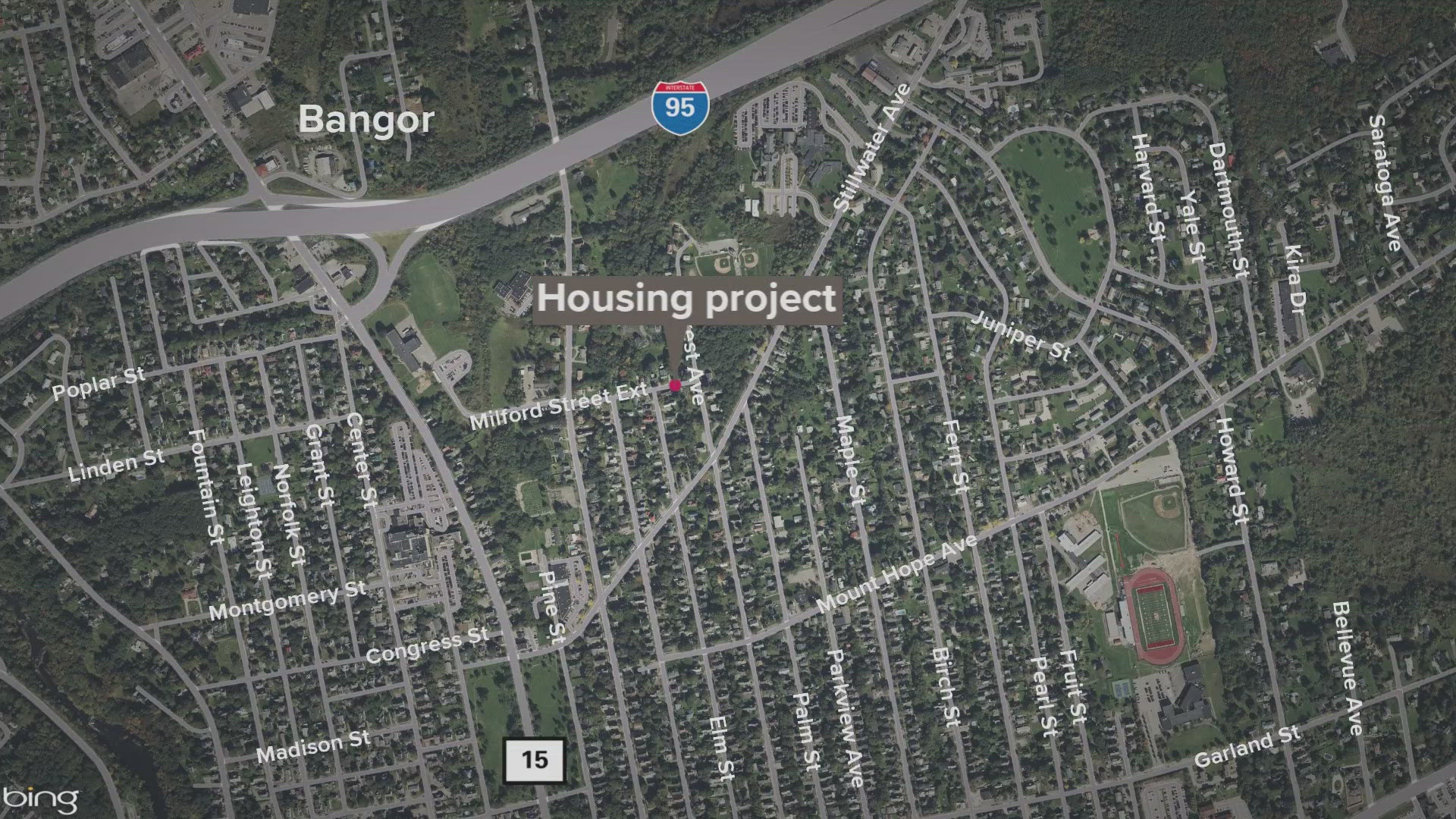 City leaders say the affordable housing project will be built on Milford Street and will habe about 40 units.
